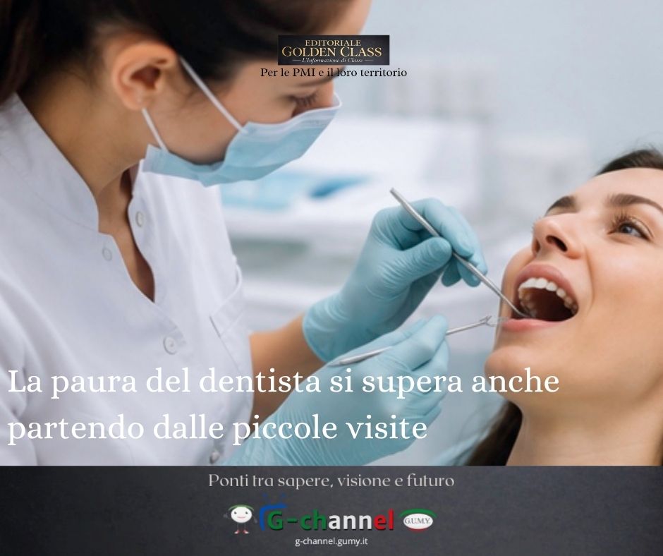 La paura del dentista si supera anche partendo dalle piccole visite